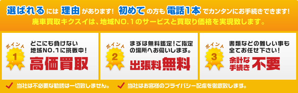 選ばれる理由